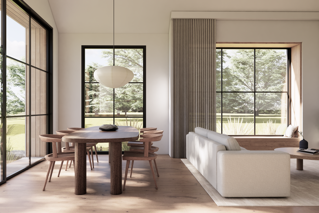IVY CABIN - 3 BEDROOM PLAN WITH IVORY CLADDING