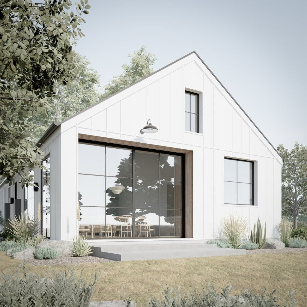 IVY CABIN - 3 BEDROOM PLAN WITH IVORY CLADDING