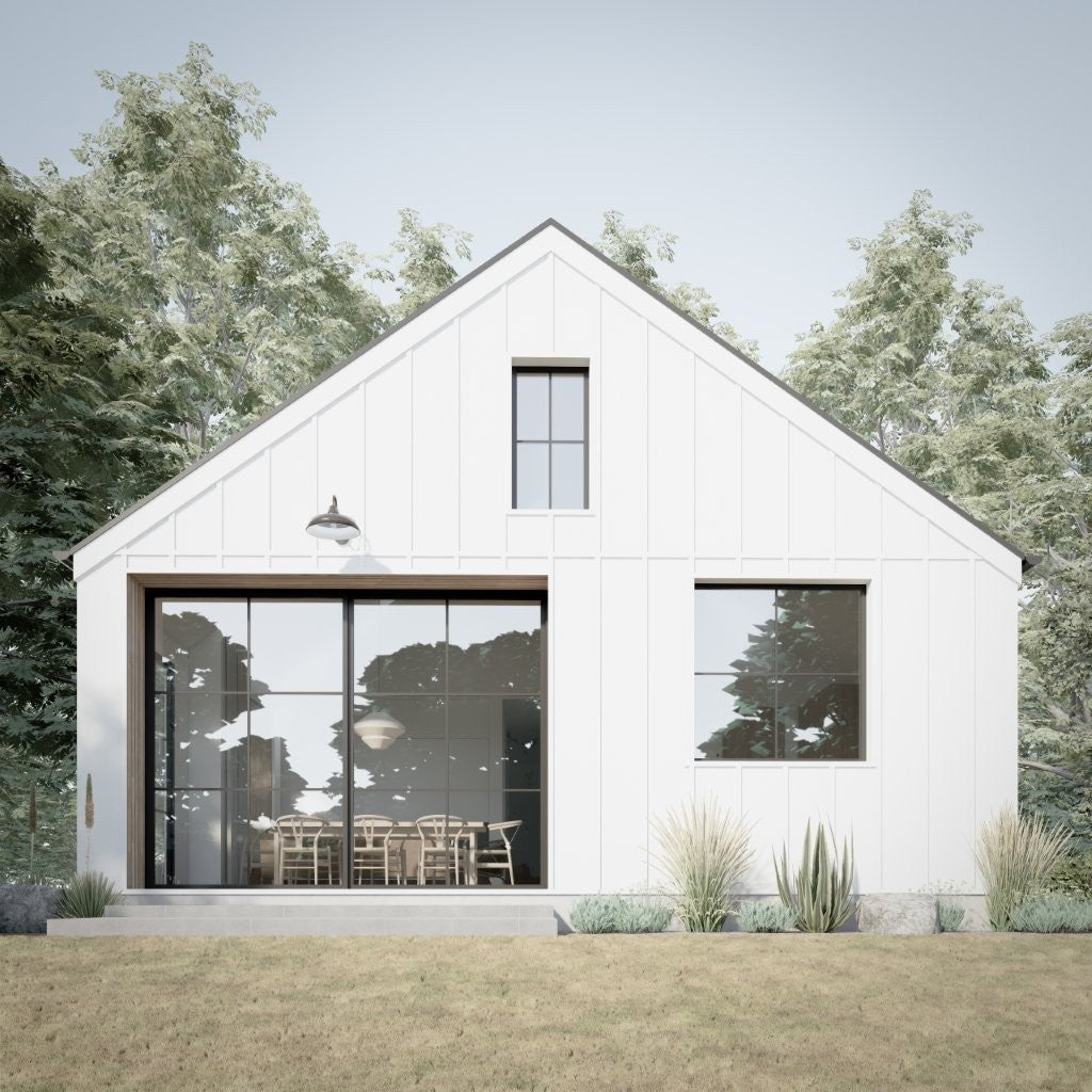 IVY CABIN - 3 BEDROOM PLAN WITH IVORY CLADDING